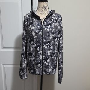 Hunter For Target Performance Outerwear Hooded Jacket Camo Grey Gray Small